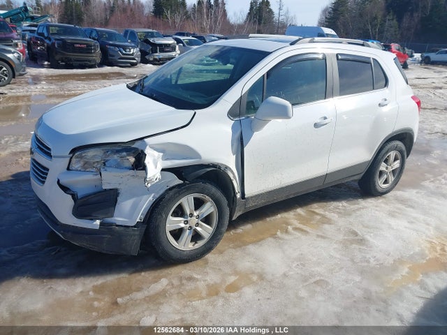 12562684 :رقم المزاد ، 3GNCJTSB4FL142686 vin ، 2015 Chevrolet Trax Ltz مزاد بيع
