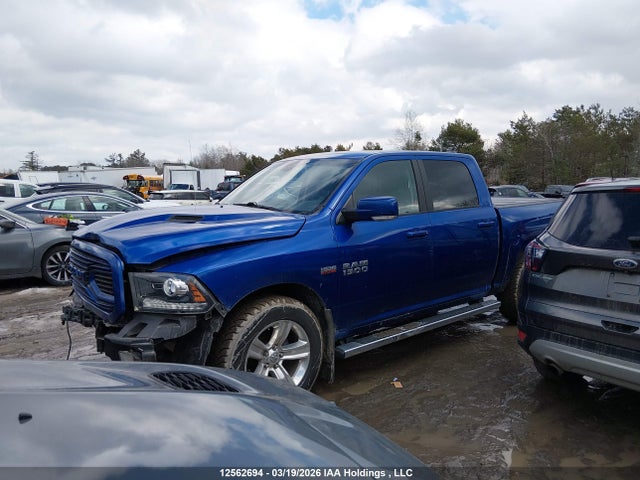 12562694 :رقم المزاد ، 1C6RR7MT0JS128505 vin ، 2018 Ram 1500 Sport مزاد بيع