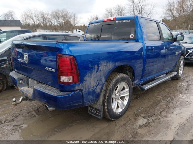 12562694 :رقم المزاد ، 1C6RR7MT0JS128505 vin ، 2018 Ram 1500 Sport مزاد بيع