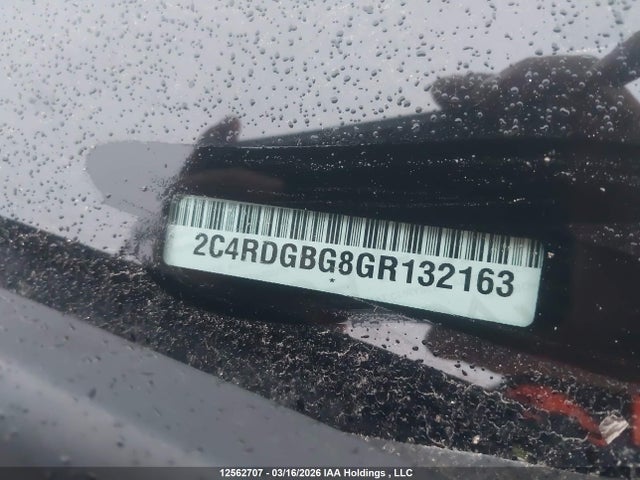 2C4RDGBG8GR132163 Dodge Grand Caravan Se