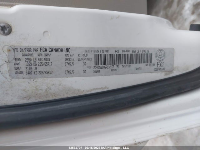 2C4RDGBG8GR132163 Dodge Grand Caravan Se