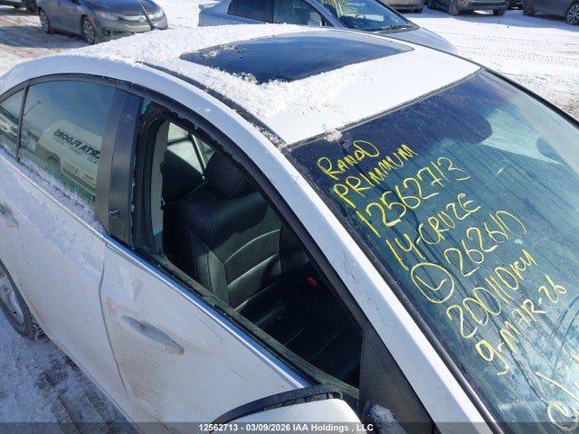 12562713 :رقم المزاد ، 1G1PE5SB4E7262610 vin ، 2014 Chevrolet Cruze 2lt مزاد بيع