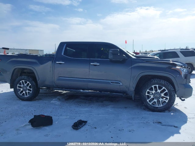 2023 Toyota Tundra Platinum მანქანა იყიდება აუქციონზე, vin: 5TFMA5EC1PX017292, აუქციონის ნომერი: 12562719