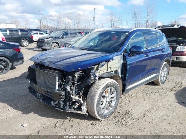 2020 Hyundai Santa Fe Essential Fwd/essential Fwd With Smartsense Package მანქანა იყიდება აუქციონზე, vin: 5NMS2CAD2LH237888, აუქციონის ნომერი: 12562738