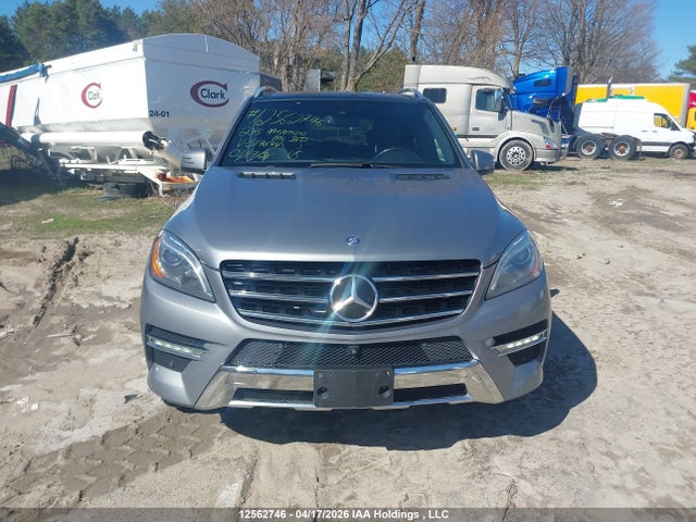 12562746 :رقم المزاد ، 4JGDA2EB4FA517644 vin ، 2015 Mercedes-benz Ml 350 Bluetec مزاد بيع