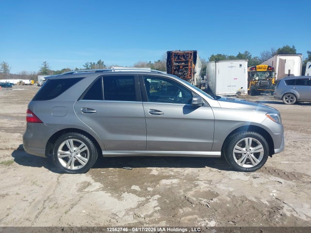 12562746 :رقم المزاد ، 4JGDA2EB4FA517644 vin ، 2015 Mercedes-benz Ml 350 Bluetec مزاد بيع