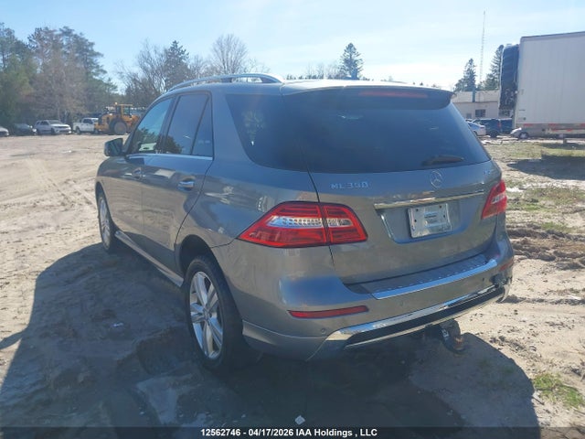 12562746 :رقم المزاد ، 4JGDA2EB4FA517644 vin ، 2015 Mercedes-benz Ml 350 Bluetec مزاد بيع