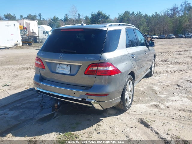 12562746 :رقم المزاد ، 4JGDA2EB4FA517644 vin ، 2015 Mercedes-benz Ml 350 Bluetec مزاد بيع