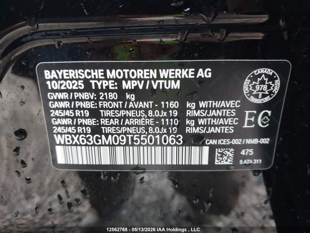 WBX63GM09T5501063 BMW X2 X2