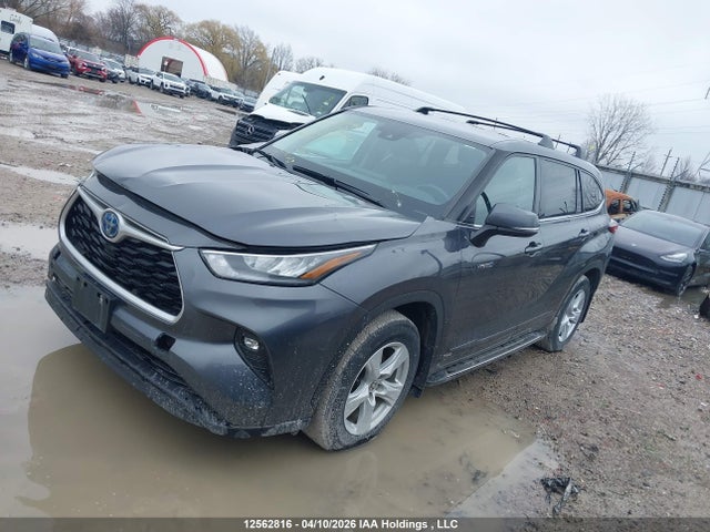 Продажа на аукционе авто 2021 Toyota Highlander Hybrid Le, vin: 5TDBBRCHXMS518550, номер лота: 12562816