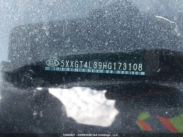 5XXGT4L39HG173108 KIA Optima Lx