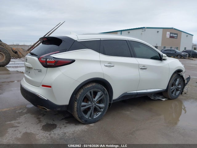 Aukcja sprzedaży 2020 Nissan Murano Platinum, vin: 5N1AZ2DS2LN121259, numer aukcji: 12562862
