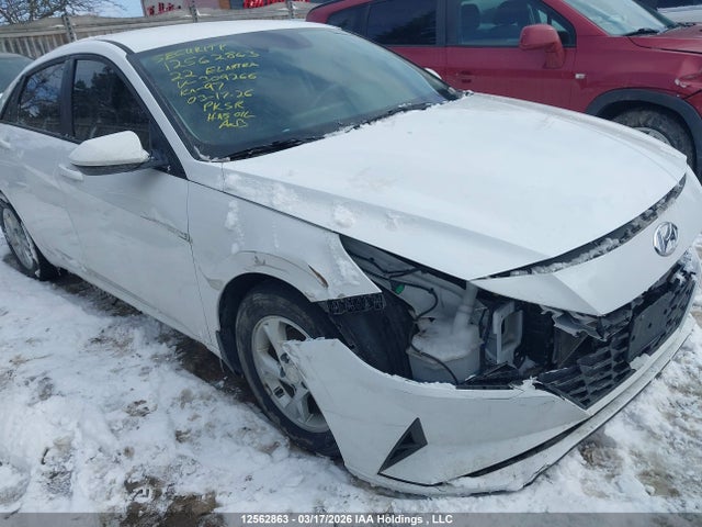 Aukcja sprzedaży 2022 Hyundai Elantra Essential Ivt With Hyundai Smartsense Package, vin: KMHLM4AG3NU309266, numer aukcji: 12562863