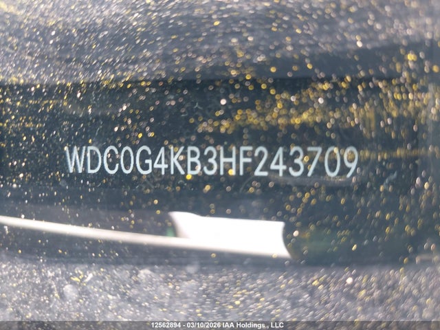 WDC0G4KB3HF243709 Mercedes-Benz Glc 300 4matic