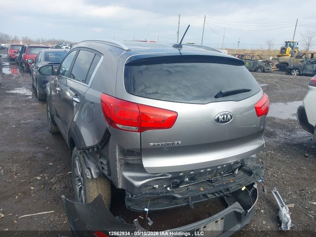 12562934 :رقم المزاد ، KNDPC3AC0F7692633 vin ، 2015 Kia Sportage Ex مزاد بيع