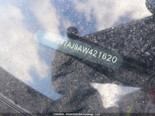 Продажа на аукционе авто 2010 Volkswagen Gti, vin: WVWGV7AJ9AW421620, номер лота: 12562936