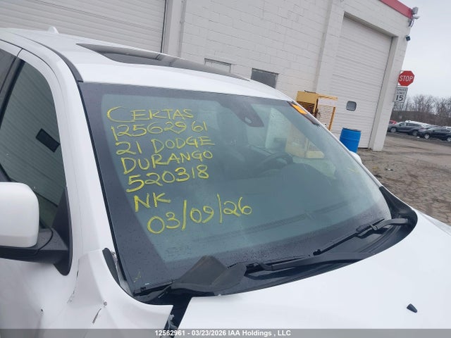 Продажа на аукционе авто 2021 Dodge Durango R/t, vin: 1C4SDJCT3MC520318, номер лота: 12562961