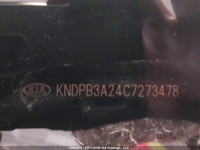 12562975 :رقم المزاد ، KNDPB3A24C7273478 vin ، 2012 Kia Sportage مزاد بيع