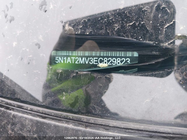 12562976 :رقم المزاد ، 5N1AT2MV3EC829823 vin ، 2014 Nissan Rogue S/sl/sv مزاد بيع