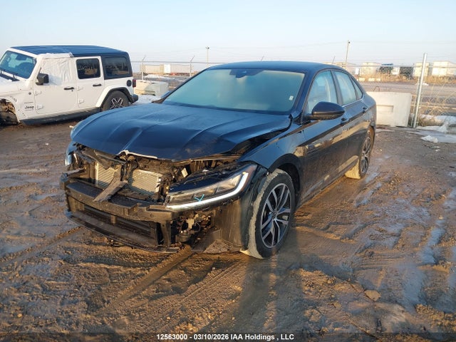 12563000 :رقم المزاد ، 3VWEX7BU5SM106015 vin ، 2025 Volkswagen Jetta Se مزاد بيع