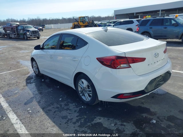 12563019 :رقم المزاد ، KMHD84LF5L4973370 vin ، 2020 Hyundai Elantra Sel/value/limited مزاد بيع