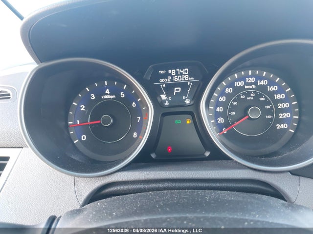 12563036 :رقم المزاد ، 5NPDH4AE0DH342309 vin ، 2013 Hyundai Elantra Gl مزاد بيع