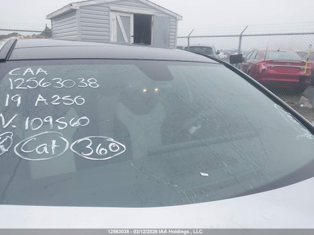 Auction sale of the 2019 Mercedes-benz A 250 4matic, vin: WDD3F4HB6KJ109560, lot number: 12563038