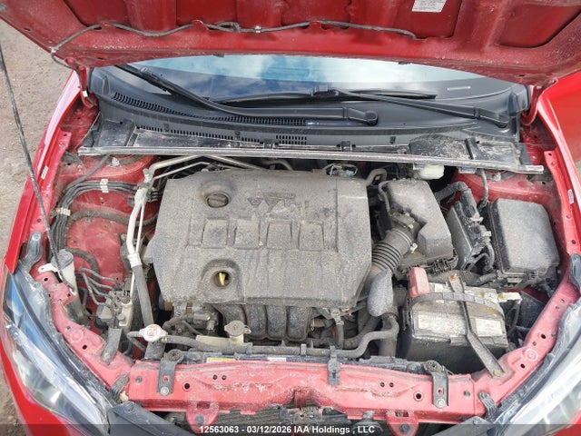 12563063 :رقم المزاد ، 2T1BURHE0KC169980 vin ، 2019 Toyota Corolla Le مزاد بيع