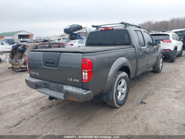 2007 Nissan Frontier Le მანქანა იყიდება აუქციონზე, vin: 1N6AD09W57C450393, აუქციონის ნომერი: 12563071