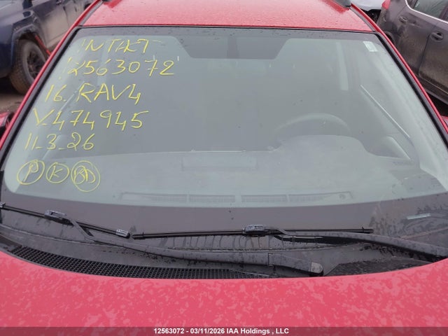 Aukcja sprzedaży 2016 Toyota Rav4, vin: 2T3BFREV6GW474945, numer aukcji: 12563072