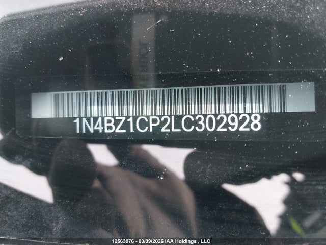 Продажа на аукционе авто 2020 Nissan Leaf Sv Plus, vin: 1N4BZ1CP2LC302928, номер лота: 12563076
