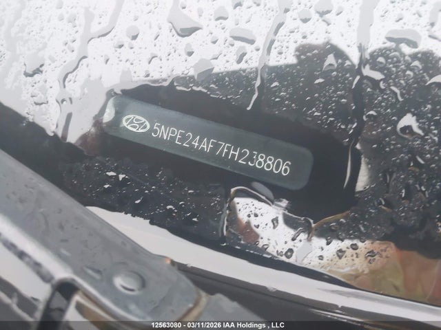 5NPE24AF7FH238806 Hyundai SONATA GLS