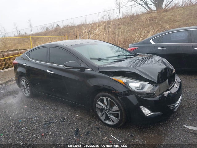 Продаж на аукціоні авто 2014 Hyundai Elantra Limited, vin: KMHDH4AH2EU188215, номер лоту: 12563082