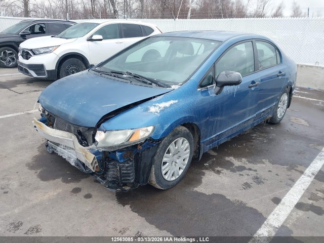 2010 Honda Civic Dx მანქანა იყიდება აუქციონზე, vin: 2HGFA1E21AH028668, აუქციონის ნომერი: 12563085