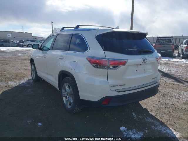 Aukcja sprzedaży 2014 Toyota Highlander Limited, vin: 5TDDKRFH6ES041542, numer aukcji: 12563101