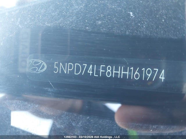 5NPD74LF8HH161974 Hyundai Elantra Le