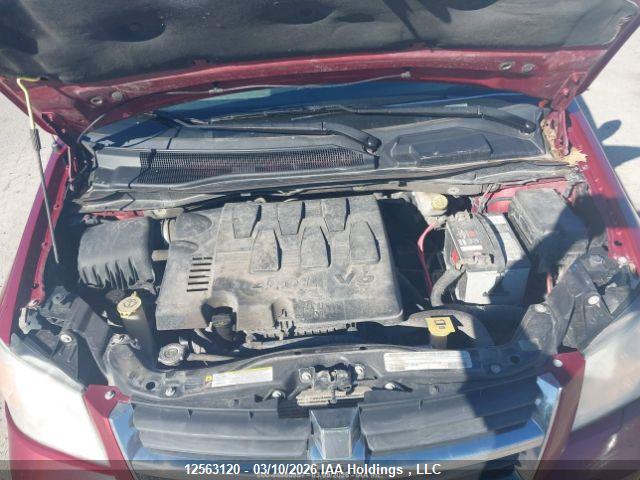 12563120 :رقم المزاد ، 2D4RN4DX8AR485537 vin ، 2010 Dodge Grand Caravan Se مزاد بيع