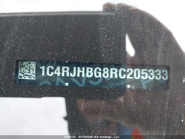 1C4RJHBG8RC205333 Jeep Grand Cherokee Limited
