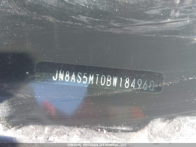 Aukcja sprzedaży 2011 Nissan Rogue, vin: JN8AS5MT0BW184960, numer aukcji: 12563148