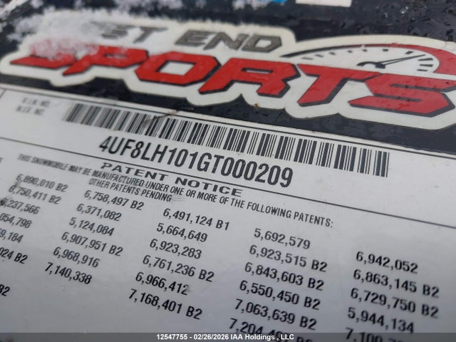 4UF8LH101GT000209 Yamaha Viper