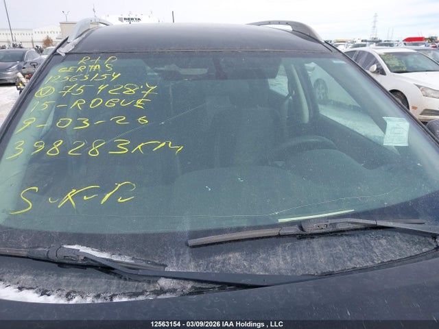 Продажа на аукционе авто 2015 Nissan Rogue S/sl/sv, vin: 5N1AT2MV0FC754287, номер лота: 12563154