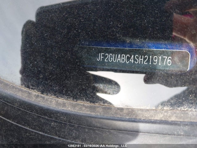 Aukcja sprzedaży 2025 Subaru Crosstrek, vin: JF2GUABC4SH219176, numer aukcji: 12563181