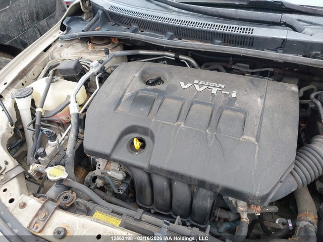 12563198 :رقم المزاد ، 2T1BU4EE9AC302757 vin ، 2010 Toyota Corolla S/le/xle مزاد بيع