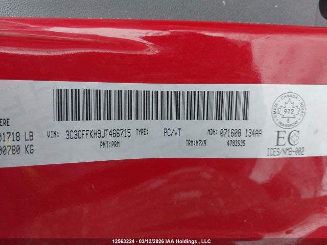 Продаж на аукціоні авто 2018 Fiat 500 Pop, vin: 3C3CFFKH9JT466715, номер лоту: 12563224