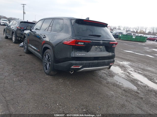 2025 Toyota Grand Highlander Hybrid Platinum Max მანქანა იყიდება აუქციონზე, vin: 5TDADAB51SS016344, აუქციონის ნომერი: 12563237