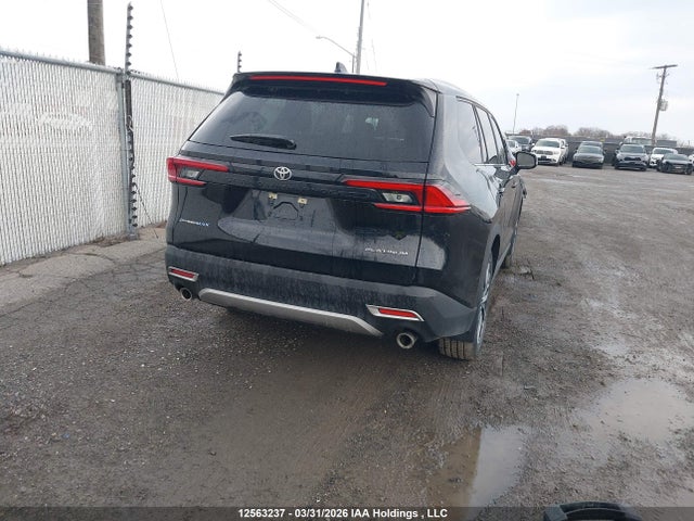 2025 Toyota Grand Highlander Hybrid Platinum Max მანქანა იყიდება აუქციონზე, vin: 5TDADAB51SS016344, აუქციონის ნომერი: 12563237