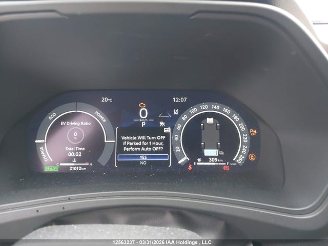 2025 Toyota Grand Highlander Hybrid Platinum Max მანქანა იყიდება აუქციონზე, vin: 5TDADAB51SS016344, აუქციონის ნომერი: 12563237