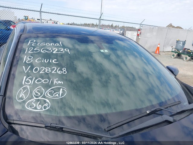 Продаж на аукціоні авто 2018 Honda Civic Lx, vin: 2HGFC2F56JH028268, номер лоту: 12563239