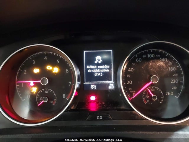 12563255 :رقم المزاد ، 3VWW57AU0KM010675 vin ، 2019 Volkswagen Golf S/se مزاد بيع