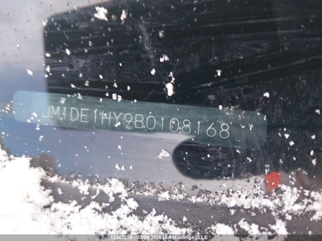 2011 Mazda Mazda2 მანქანა იყიდება აუქციონზე, vin: JM1DE1HY9B0108168, აუქციონის ნომერი: 12563259
